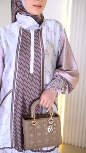 gamis set jilbab sajiwa series by Almeyra premium