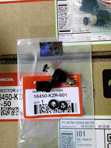 original injektor assy fuel pump vario 125 KZR vario 150 original ahm new 2024