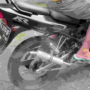 KNALPOT NHK ORIGINAL PNP NINJA R NINJA RR NINJA SS 2 STROKE SUARA KERING
