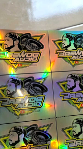 STIKER BREWOG AUDIO | STIKER ANTI AIR |STIKER BREWOG ISI 8 BIJI | STIKER HOLOGRAM NB: gamba