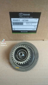 GIGI IDLE GIGI STATER KAWASAKI KLX 150 GIGI IDEL DOUBLE STATER SEDANG DINAMO STATER 29T 67T