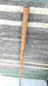 Tongkat Jalan Kayu Bidara Motif Bambu Lurus A500