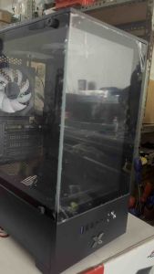 Vỏ Case máy tính Xigmatek View 3GF (EN44687) - Kính Bên Hông - M-ATX - Kèm 3 Fan RGB - Hàng Chính Hãng - Mẫu Case Thấp Nhỏ