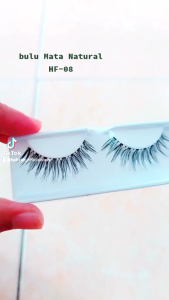 HAFIZAH Bulu Mata Natural Hf-08: Aksesoris Penjualan E-Commerce