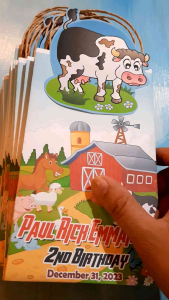 Barn Theme Customized Paperbag Lootbag with Handle: A Guide for Birthdays & Christenings