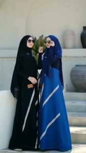 GAMIS TERBARU SYARI SYARI TRENDI BRANDED PRODUK PREMIUM FASHION MODERN HOLLY SERIES DENIM PROMO