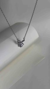 Cutecrush ✨ สร้อยคอพร้อมจี้ Ribon สร้อยเจ้าหญิง