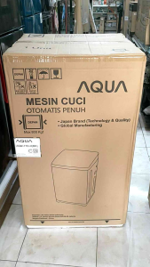 AQUA Mesin Cuci Top Loading 7KG AQW-77D-H BK