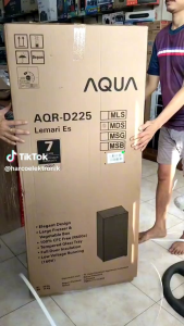 AQUA Kulkas 1 Pintu [180 L] AQR-D225 MDS Khusus Cikampek Karawang Purwakarta
