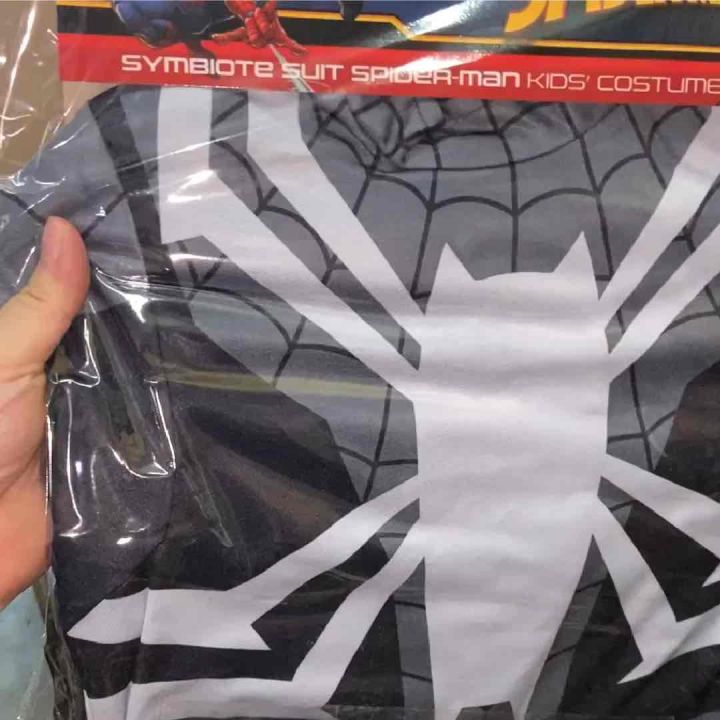 Marvel Spiderman Symbiote Suit Spider-Man Boys' Costume