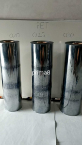 Plastik Mika Kaku Rigid PET Clear Bening Tebal 020 020 0.20 mm Lebar 70 cm Mika Hantaran Seserahan Sourvenir Meteran