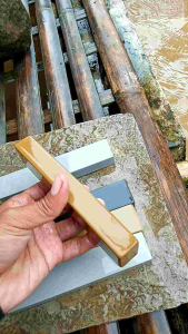 Batu Asahan Pisau Taji Satu Set 5Pcs