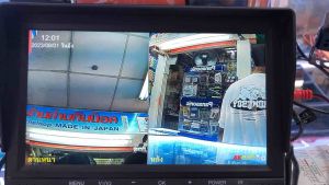 H30รถบรรทุกกึ่งรถพ่วงบันทึกH265 4Kคืนวิสัยทัศน์170%x170%การตรวจสอบมุมมองแบบพาโนรามา24v12v