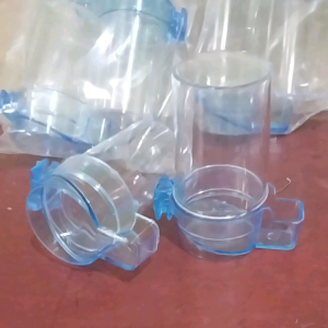 Dispenser Tempat Makan Minum Burung Isi 2 - Sipel dan Awet, Menjaga Air Minum Bersih, Anti Tumpah