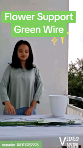 Penyangga Tanaman Flower Support \\\"GREEN WIRE\\\" Size 75cm90cm120cm150cm180cm Muraaaaah Puooool