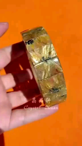 [MY🇲🇾 Ready Stock]20MM钛金手排Black Matrix Titanium Crystal ｜招财旺运 ✦ 辟邪｜