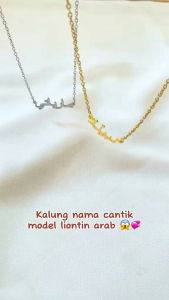 kalung nama arab costom request sesuka hati