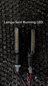 Lampu Sein Sen LED Lidi Stick Running Waterproof Universal Semua Motor (Sein Lidi) Vario New Aerox Cbr Cb Vixion Satria Sonic Mx King RxKing Byson Klx Crf Ninja Adv Vario New X-Ride Wr155 Tiger Megapro Ninja RR CBR 250RR Sein Running LED Matic Bebek Sport