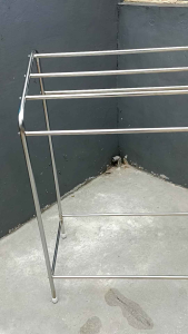 Jemuran Handuk Stainless 5 Palang Kuat & Kokoh