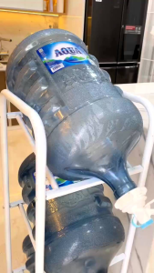 Rak Galon Air 4 Susun Roda + Bonus 1 Kran Air 1Pcs