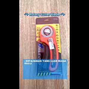 JIGONG Rotary Cutter Roller Blade Alat Potong Pisau Putar 45mm - SD-100