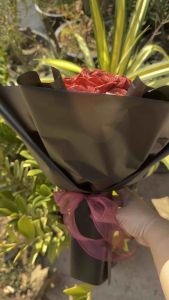 ช่อกุหลาบริบบิ้นมีกลิตเตอร์ 🌹