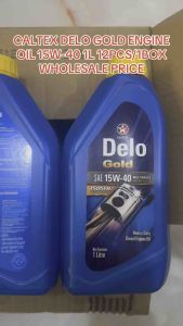 CALTEX DELO GOLD OIL 15W-40 1L 12PCS/1BOX