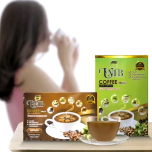 แบรนด์แท้ กาแฟถั่วดาวอินคา ผสมถั่งเช่า รสเข้มข้น 蟲草 UMB Sacha Inchi & Cordyceps Plus Coffee (1กล่อง 12ซอง)