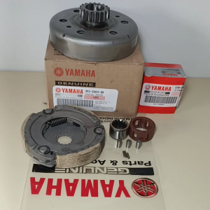 Paket Lonceng 18T + Kampas Ganda Assy + Cage Mangkok Ganda Yamaha Jupiter Z Vega R New Crypton