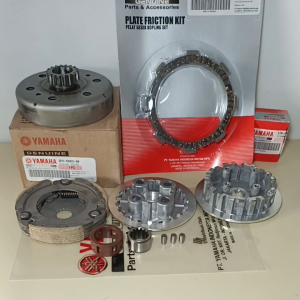 Paketan Kopling Mangkok Ganda 18T & Kampas Ganda