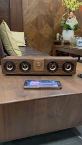 ☘️Loa Bluetooth Vỏ Gỗ óc ch.ó hàng nội địa nhật🇯🇵(made in japan)🇯🇵