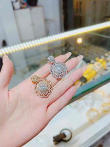 Mặt dây chuyền đá baguet Kami trang sức sỉ M569