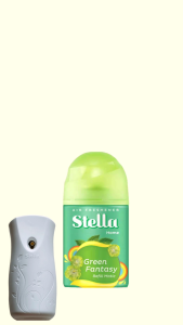 BARU STELLA Pengharum Ruangan  Otomatis 160ml Box Set (FREE REFILL DI DALAM ALAT)