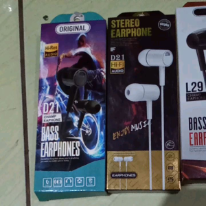 HANDSFREE HENSET EARPHONE UNIVERSAL JACK 3.5MM Suara baguss