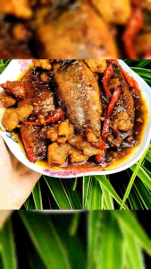 cá sặc trứng kho tiêu hộp 500g