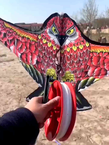 Layang-Layang Jumbo + Bonus Senar Bentuk Burung Elang Ukuran 1.2M/1.7M Warna Untuk Acak Outdoor