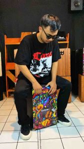 cajon kajon kahon drumbox akustik motif cajon duduk premium motif akustik