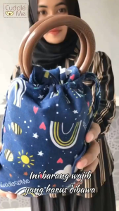 CuddleMe Bamboo Sling: Kain Jarik Nyaman Gendongan Bayi & Ring Sling Tanpa Celah