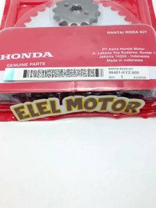 Gear Set Rantai Roda Supra X 125 & Helm In Carbu KYZ-900