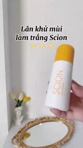 Lăn Khử Mùi Scion Whitening Roll On - Làm Trắng Da Khử Mùi Hôi Hiệu Quả 24h Không Ố Vàng Áo - Chai 75ml - Hàng Mỹ Chuẩn