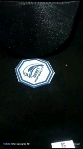 BARET HIGH QUALITY WARNA HITAM SABHARA EMBLEM KANAN