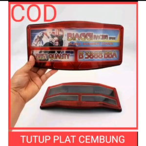 LAGI PROMO TUTUP PLAT MODEL CEMBUNG/TUTUP PLAT MIKA/TUTUP PLAT NOMOR UNIVERSAL