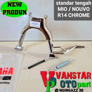 Standar Tengah MIO SPORTY, MIO SMILE, MIO 5TL & NOUVO Ring 14 Chrome