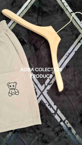 Adbcolection- New Short Pants Ladies Print Khaki Red White Black Grey / Celana Pendek Santai Wanita