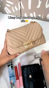 KIYOTO BAG PREMIUM (3 ruang) / TAS WANITA VIRAL 2023 / TAS KONDANGAN WANITA / TAS SELEMPANG WANITA / TAS BAHU WANITA