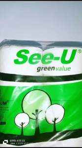WARTEG-TISSUE ROLL TANPA KARTON TENGAH ISI 10 ROLL PERPACK SEE U