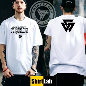 Triskelion Fratshirt Sublimation T-shirt Strike 1 design Tau Gamma Phi FS