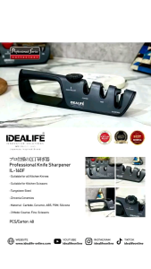 Idealife - Pengasah Pisau Gunting Professional Knife Sharpener IL 160 F