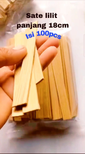 Tusuk Sate Lilit 18cm Isi 100pcs: Pilihan Terbaik Untuk Acara Anda