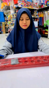 Mainan Anak Dakon Congklak Kemas Bubble Pilih Warna